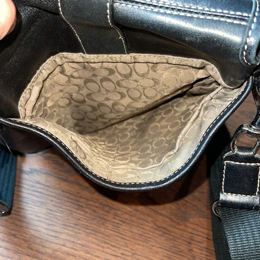 Coach Black Crossbody Bag - Picture 5 of 7